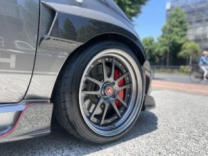 アバルト　オーバーフェンダー